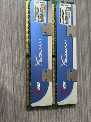 Kingston HyperX DDR2 2GB (2x1GB) 800MHz RAM kit