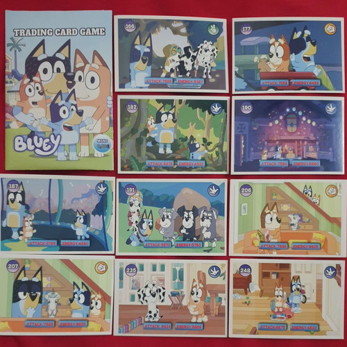 Bluey Trading Card Game 15 cards new