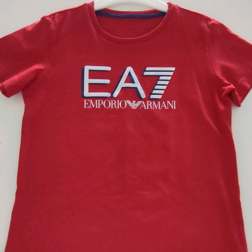 Emporio Armani T-shirt like new, size 110, white and red