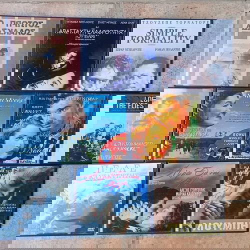 Автентични DVD филми употребявани, комплект от 10