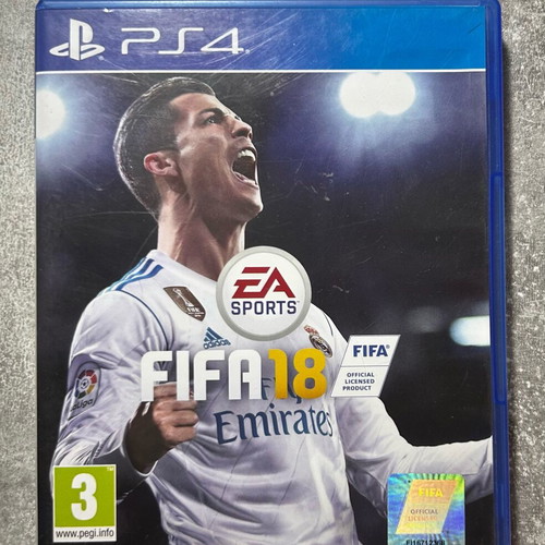 FIFA 18 PlayStation 4 (PS4) like new with papers