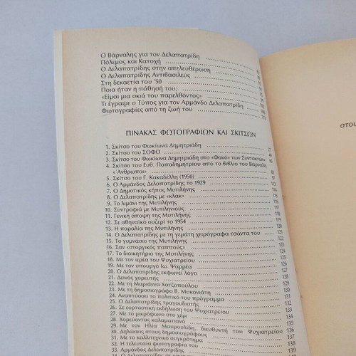 Book Giannis Kairofylas Armandos Delapatridis used, Filippoti 1989