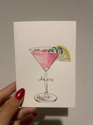 Greeting card like new with envelope