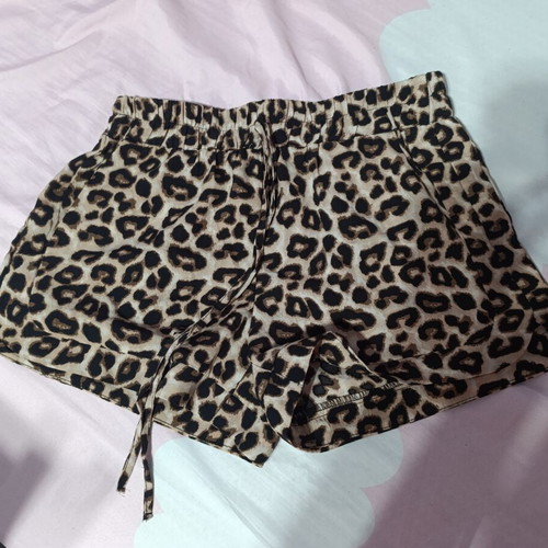 Leopard Amisu shorts with elastic size XS like new