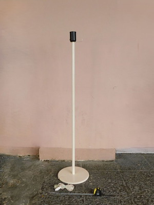 Βάση μεταλλική φωτιστικού vintage καλωδιωμένη, σίδηρος, σαν καινούργια