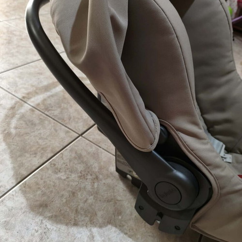 Inglesina Trilogy stroller used with footmuff and bag