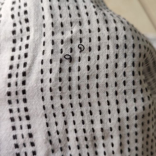 Zara dress medium size used, black and white, wide fit