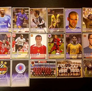 21 κάρτες Champions League 2005-2006