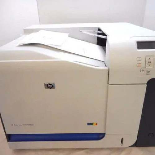 HP Color LaserJet 3525DN printer used, color laser