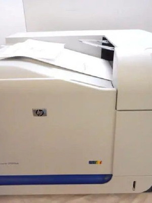 HP Color LaserJet 3525DN printer used, color laser