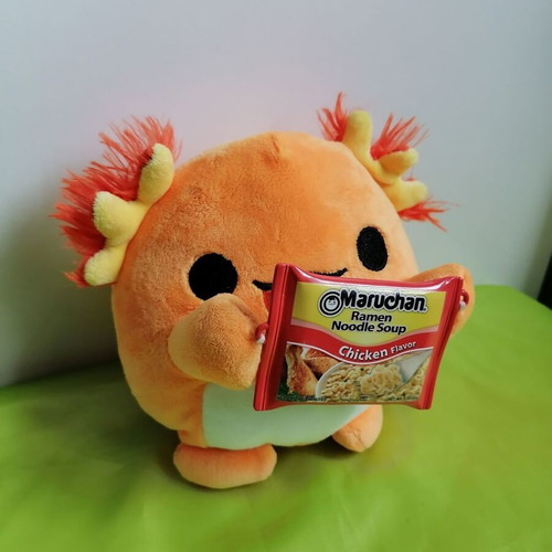 Maruchan collectible plush toy, 15 cm
