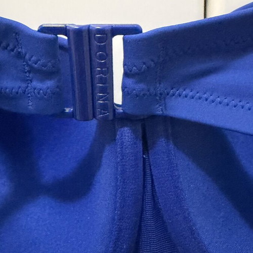 Dorina Blue Swimwear Top Size 85E Like New