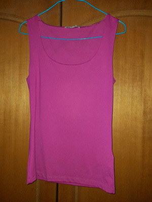 Zara tank top new, fuchsia, size S