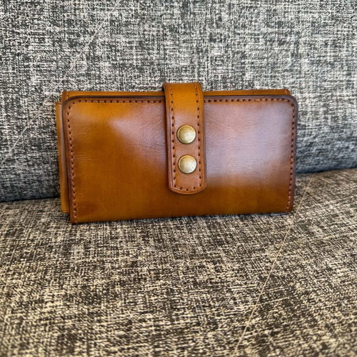 Handmade leather tobacco pouch