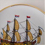  Furstenberg Συλλεκτικό Πιάτο Duyfken Ø24cm "Τα καράβια των μεγάλων Θαλασσοπόρων" #00055