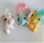  3 Μικρό μου πόνυ  μωρα My little pony babies 1987
