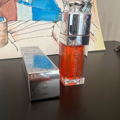 Lip Glow Oil Dior 004 Coral new lip oil 6ml