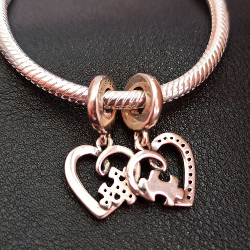 Pandora True Friends Charm original, like new, silver