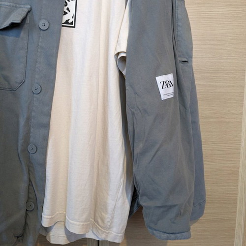 Zara jacket gray Medium like new