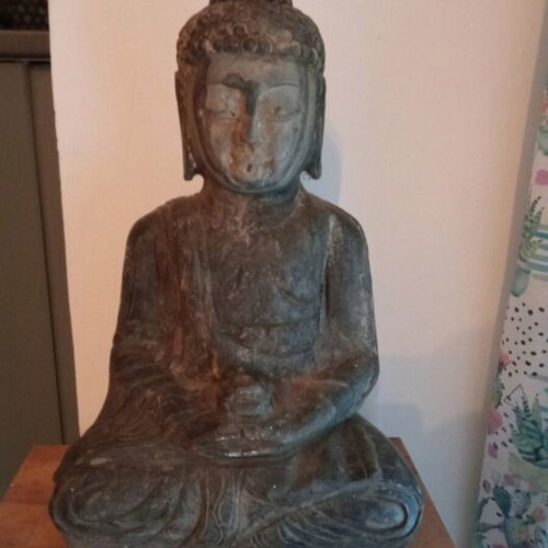 Buddha statue like new, 17kg weight, 45cm height
