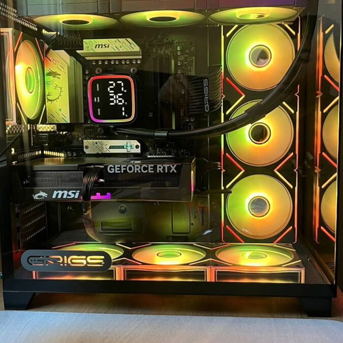 Gaming computer GiRIGS NOVA MAX like new with AMD Ryzen 5 9600X