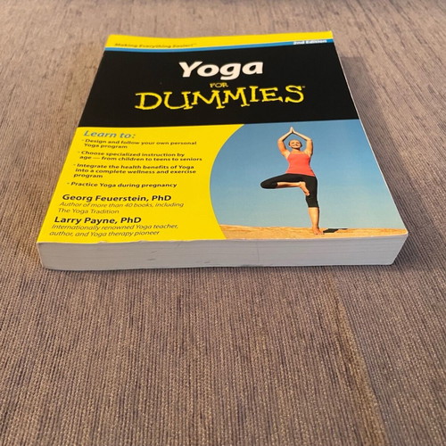 Book Yoga for dummies like new, English
