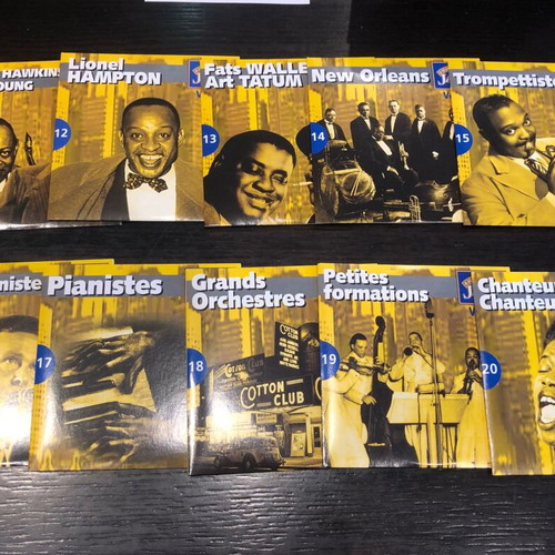 Les Triomphes Du Jazz CD box like new with 20 CDs