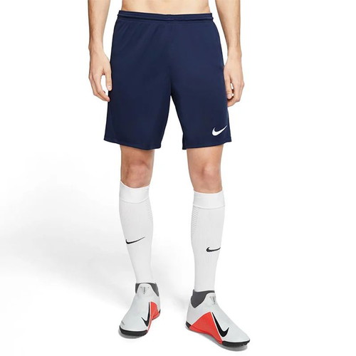 Nike Park III Knit Short men's football shorts size M like new, blue