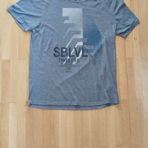 Tshirt Sublevel men's XL gray new
