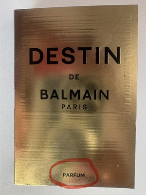 Destin Parfum Balmain tester 1.5 ml