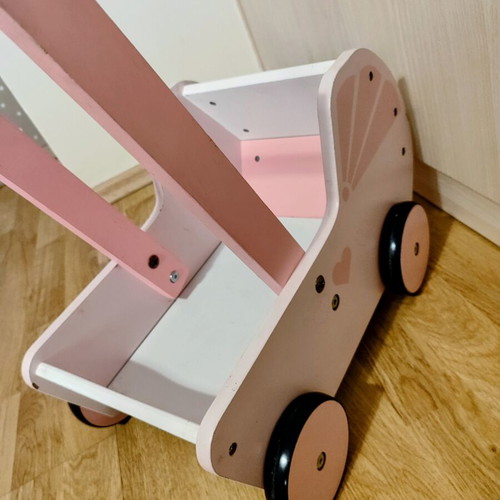 Playtive Wooden Doll Stroller vintage style, like new