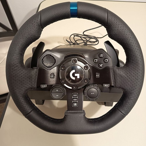 Logitech G923 TrueForce Racing Wheel and PXN A9 Foldable Stand for PS5 PS4 PC