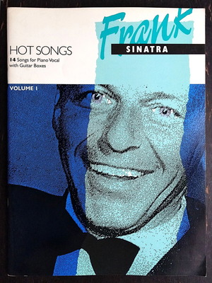 Frank Sinatra 14 Songs for Piano Vocal with Guitar Boxes Vol.1 like new