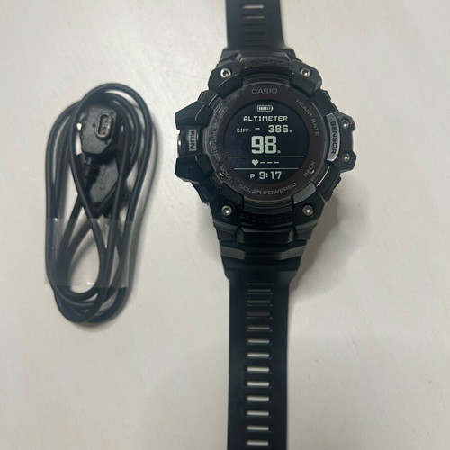 Casio G-Shock Squad GBD H1000 watch, black, men's