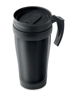 Travel mug with handle, new