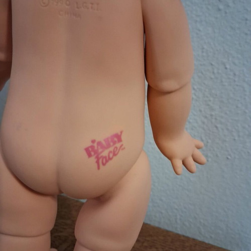 Baby face doll used 34cm