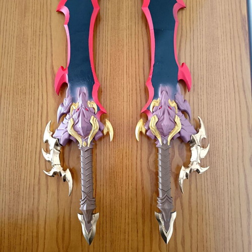 Solo leveling Demon King's Daggers replica swords new 100cm