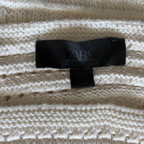 Zara mini knitted dress size small like new beige
