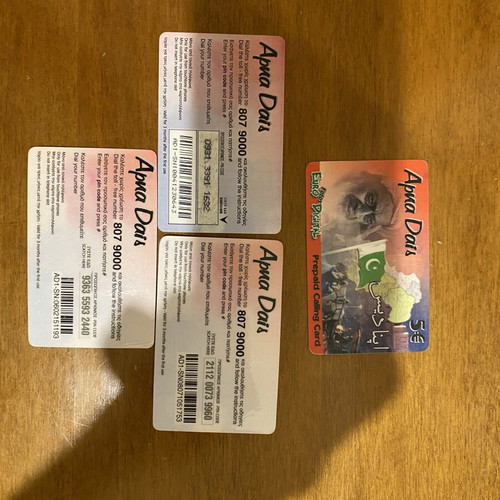 Phone cards set of 3 like new