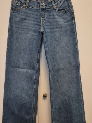 H&M maternity jeans like new, blue, small