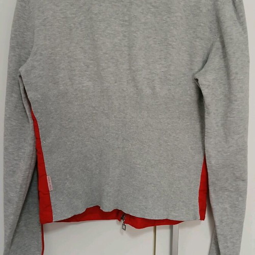 Marc Cain women's cardigan like new, gray and red, size M