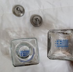 Souvenir oil and vinegar set from Alistrati Cave