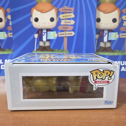 Funko Pop Games 2 Pack Super Sonic and Super Shadow like new