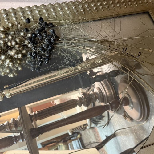 Mirror with signature, like new, 116x66 cm