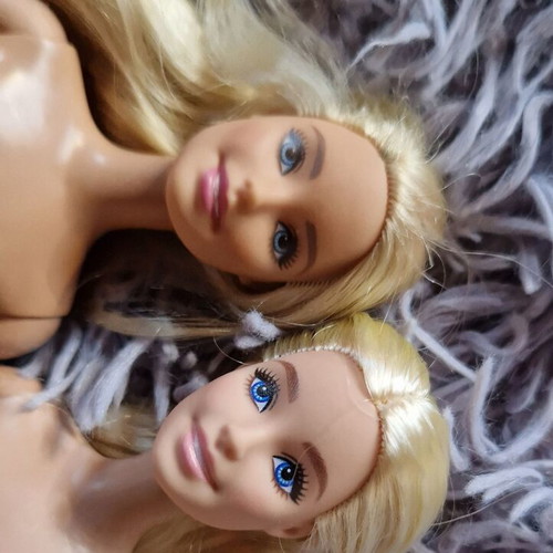 Barbie dolls restored, set of 2