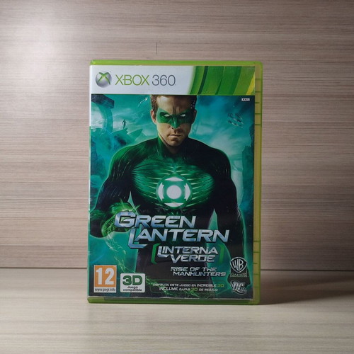 DC Green Lantern Rise of the Manhunters Xbox 360 like new