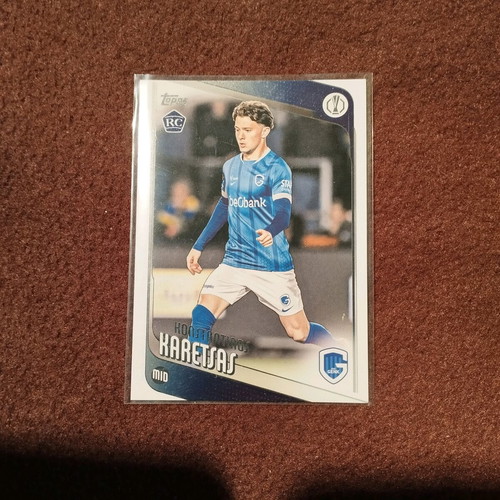 Konstantinos Karetsas RC Topps Flagship 2025-26 UCC Genk like new