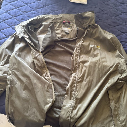 Regatta waterproof windproof jacket beige XL new