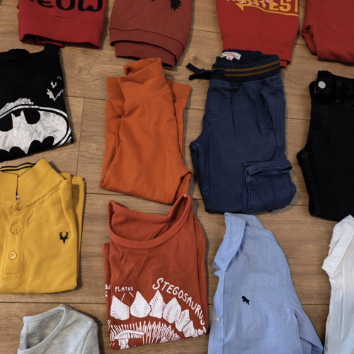Winter clothing set for boys 4-5 years, 15 pieces, like new