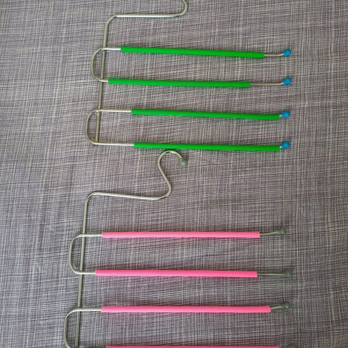 Metal trouser hangers new, set of 2 pieces